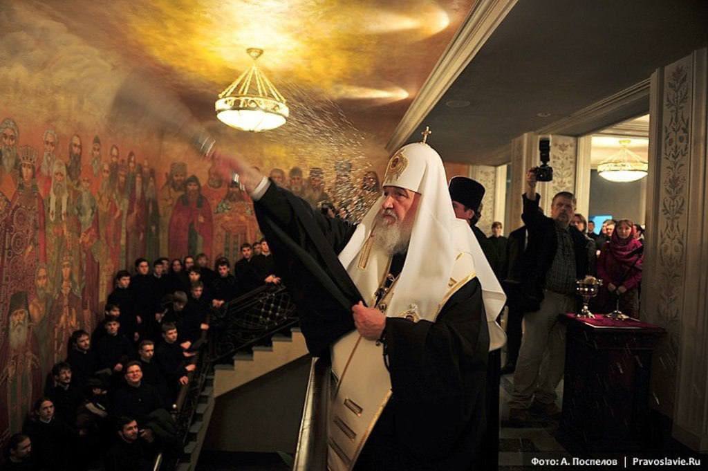 Сретенская духовная академия поздравляет Святейшего Патриарха Московского и всея Руси Кирилла с 75-летием!