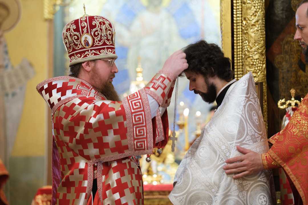 Епископ Феодорит совершил священническую хиротонию выпускника Сретенской духовной академии