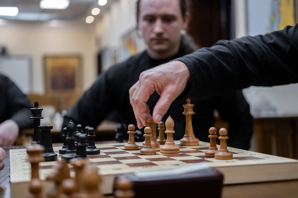 Впервые в Сретенской семинарии прошел турнир по шахматам